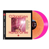 O'DONEL LEVY - Hands Of Fire 2 (Florescent Pink & Orange) vinyl cover