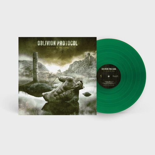 Oblivion Protocol - The Fall Of The Shires (Green) vinyl cover
