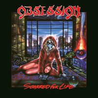 Obsession - Scarred For Life (Blue) vinyl cover