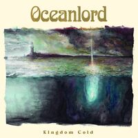 Oceanlord - Kingdom Cold (Blue/White Marble) vinyl cover