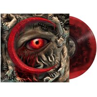 Oceano - Living Chaos (Translucent Red/Black Ice Cloudy) vinyl cover