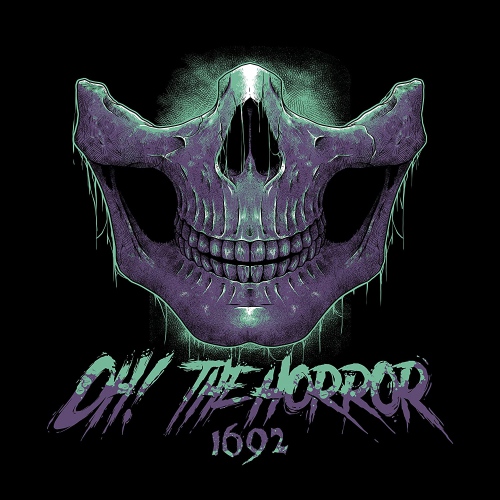 Oh! The Horror - 1692 (Orange W/ Red & Black Splatter)