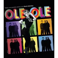 Ol Ol - Todos Sus Grandes Exitos Con Marta Sanchez (Transparent) vinyl cover