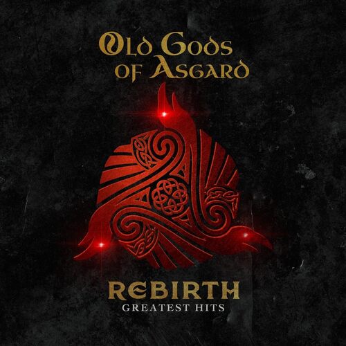 Old Gods of Asgard - Rebirth: Greatest Hits (Gold) vinyl cover