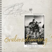 Onelinedrawing - SKetchbook 1999-2001 vinyl cover