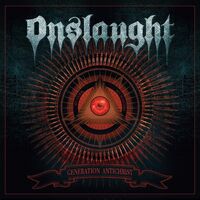 Onslaught - Generation Antichrist (Gold vinyl) vinyl cover