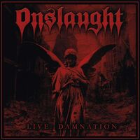Onslaught - Live Damnation vinyl cover