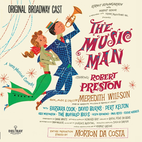 Original Broadway Cast - The Music Man vinyl cover