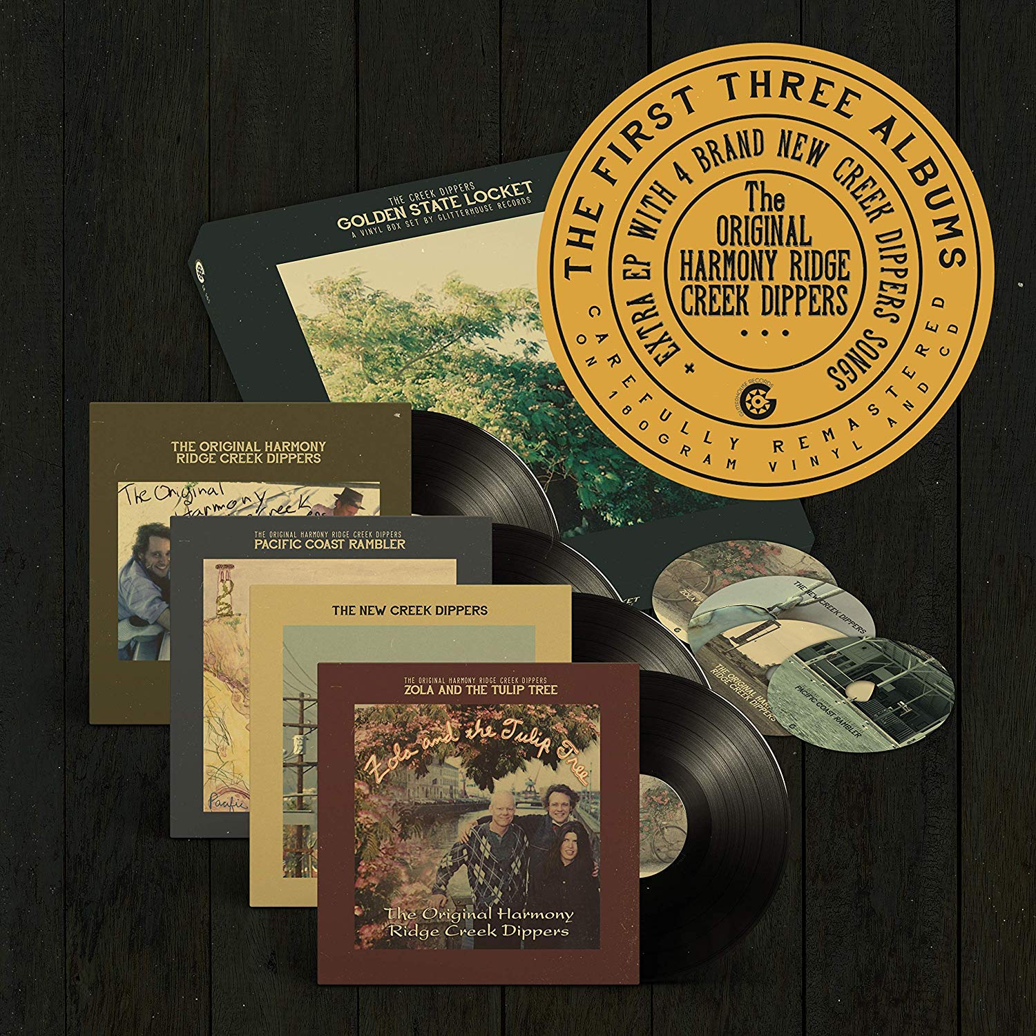 Original Harmony Ridge Creek Dippers - Golden State Locket vinyl cover