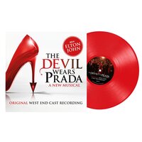 Original West End Cast/Elton John - The Devil Wears Prada: A New Musical Original West End Cast Recording (Red) vinyl cover