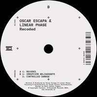 Oscar Escapa - Recoded vinyl cover
