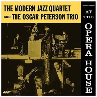 Oscar Modern Jazz Quartetpeterson - At The Opera House vinyl cover