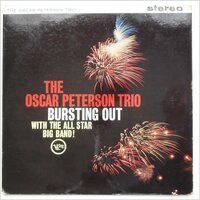OSCAR PETERSON - Bursting Out with the All Star vinyl cover