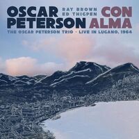 Oscar Peterson - Con Alma: The Oscar Peterson Trio - Live In Lugano, 1964 vinyl cover