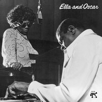 Oscar Peterson - Ella and Oscar vinyl cover