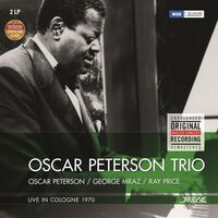 Oscar Trio Peterson - Live In Cologne 1970 vinyl cover