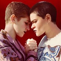 Overcoats - The Fight (Ruby Red) vinyl cover