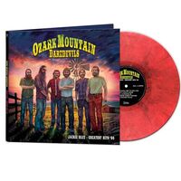 Ozark Mountain Daredevils - Jackie Blue - Greatest Hits '96 (Red Marble) vinyl cover
