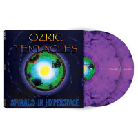 Ozric Tentacles - Spirals in Hyperspace (Purple Marble) vinyl cover