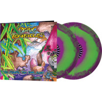 Ozric Tentacles - The Floor's Too Far Away (Green/Purple Haze) vinyl cover