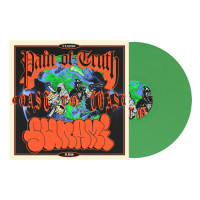 Pain of Truth - Coast to Coast (Half Doublemint Green/Half Blue) vinyl cover