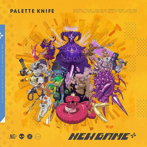 Palette Knife - New Game+ vinyl cover