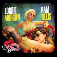 Pam Tillis and Lorrie Morgan - Dos Divas (Baby Blue) vinyl cover