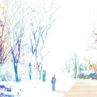 Parannoul - After the Magic (Galaxy Green) vinyl cover