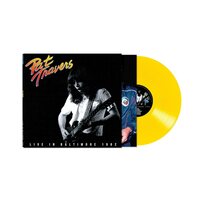 Pat Travers - Live In Baltimore 1982 vinyl cover