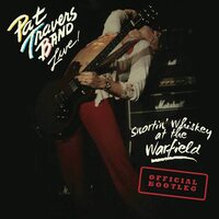Pat Travers - Snortin' Whiskey At The Warfield (Red) vinyl cover