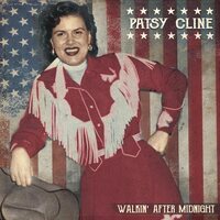 Patsy Cline - Walkin' After Midnight vinyl cover