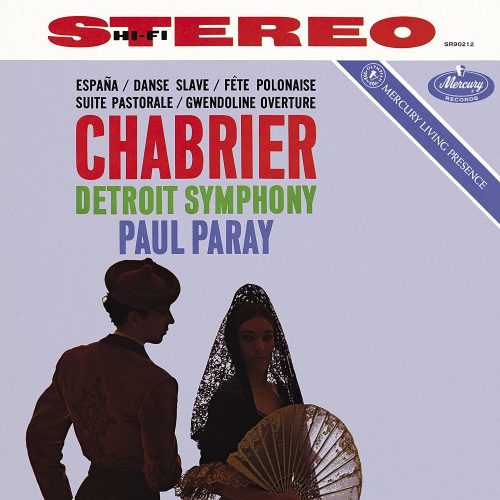 Paul Paray / Detroit Symphony Orchestra - The Music Of Chabrier Mercury Living Presence Series Half-Speed