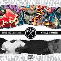 Pawz One & Preed One - Murals & Mayhem vinyl cover