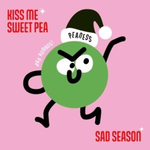 Peaness - Kiss Me Sweet Pea / Sad Season vinyl cover
