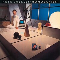 Pete Shelley - Homosapien vinyl cover