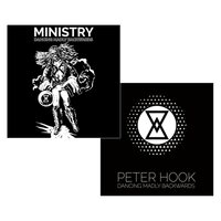 Peter Hook & Ministry - Dancing Madly Backwards vinyl cover