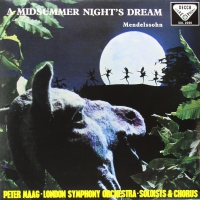 Peter / London Symphony Orchestra Maag - Midsummer Nights Dream vinyl cover