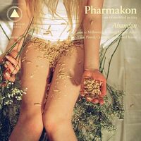 Pharmakon - Abandon (SB 15 Year Edition; Black White & Orange Starburst) vinyl cover