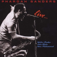 Pharoah Sanders - Live vinyl cover