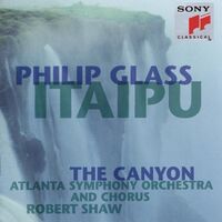 Philip Glass - Itaipu / Canyon vinyl cover
