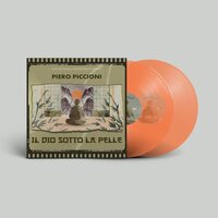 Piero Piccioni - Il Dio Sotto La Pelle Original Soundtrack (Translucent Orange) vinyl cover