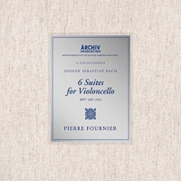 Pierre Fournier - Bach: 6 Cello Suites Bwv1007, 1008, 1009, 1010, 1011 & 1012 vinyl cover