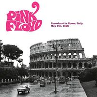 Pink Floyd - Broadcast In Rome 1968 vinyl cover