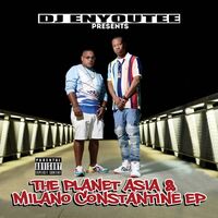 Planet Asia  &  Milano Constantine - Dj Enyoutee Presents vinyl cover