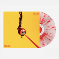 PollyAnna - Weirdo (White with Blood Red Splatter) vinyl cover
