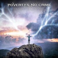 Poverty's No Crime - A Secret To Hide (Blue) vinyl cover