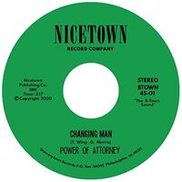 Power Of Attorney - Changing Man / I'm Just Your Clown vinyl cover