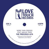 Precious Lo's - More Than Friends Feat. Maylee Todd vinyl cover