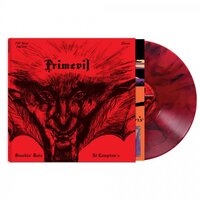 Primevil - Smokin' Bats At Campton's (Red Marble) vinyl cover