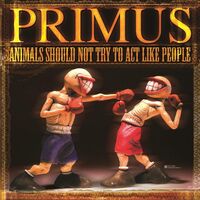 Primus - Animals Should Not Try To Act Like People Yellow vinyl cover